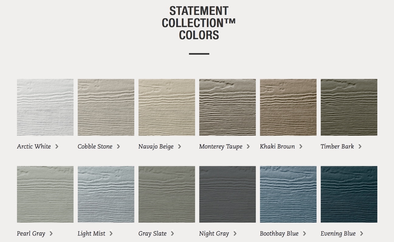 What is Hardie board siding made of?